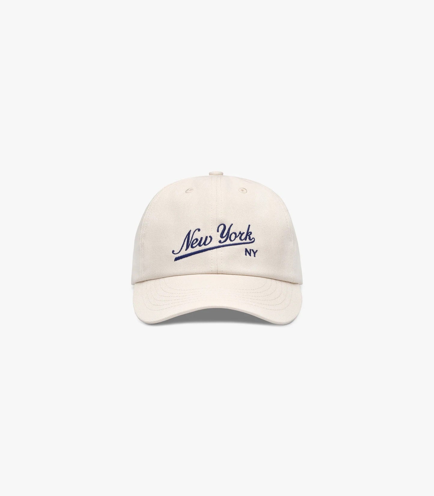 Big League Twill Cotton Cap - Ecru