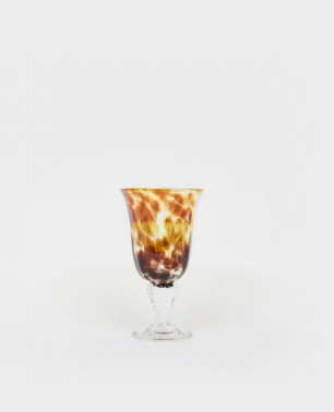 Verre à pied Terre mêlée