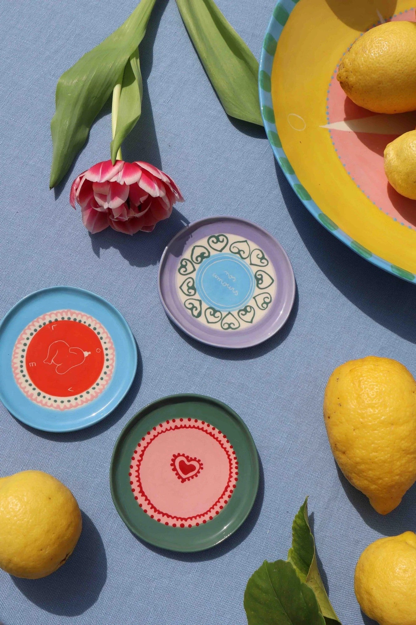 Jewellery plate - Nos amours