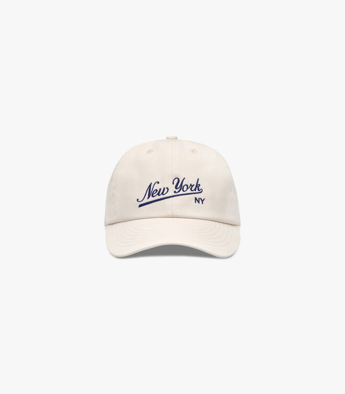 Big League Twill Cotton Cap - Ecru