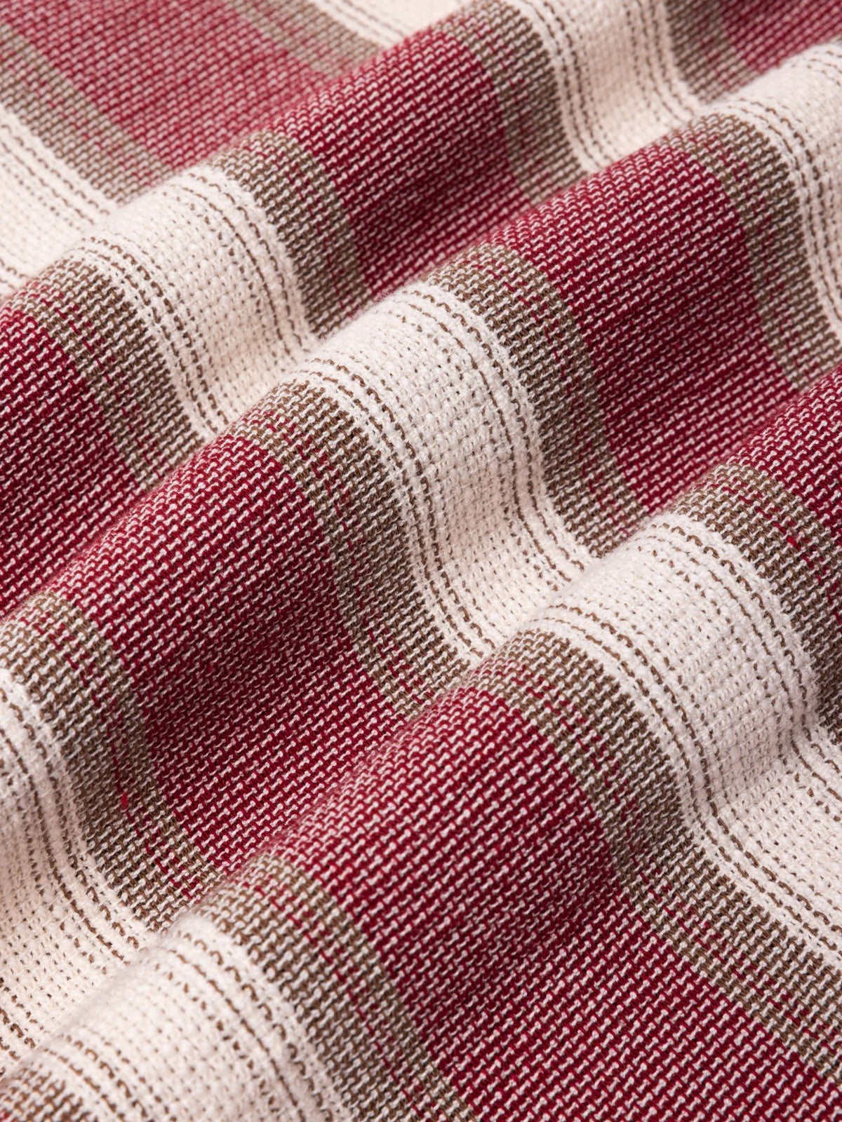 Durno Overshirt Red Brown