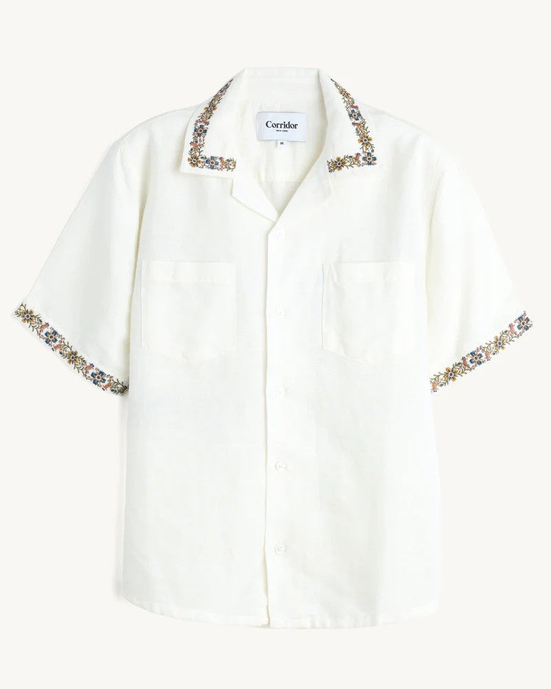 Harmony Embroidered Short Sleeves
