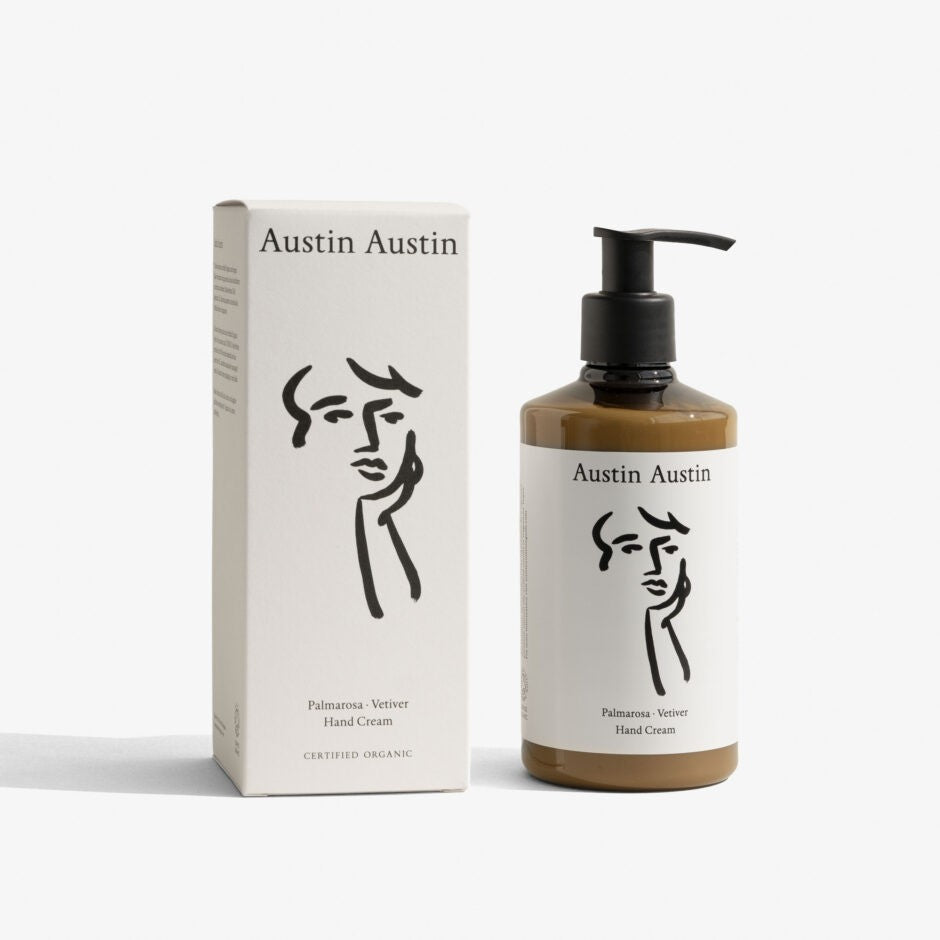 Hand Soap & Hand Cream Gift Set - Palmarosa & Vetiver