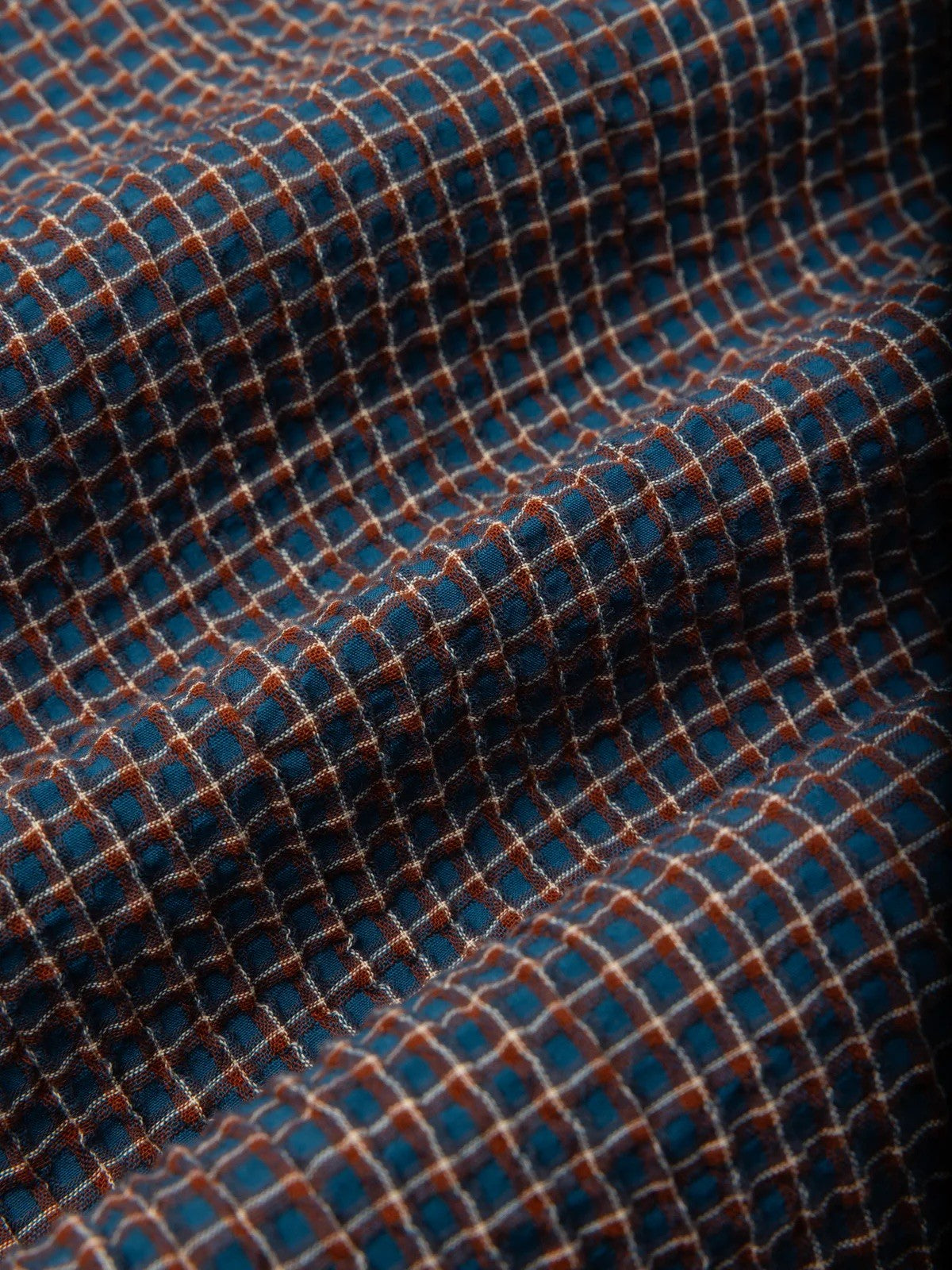 Crammond Shirt Navy Check