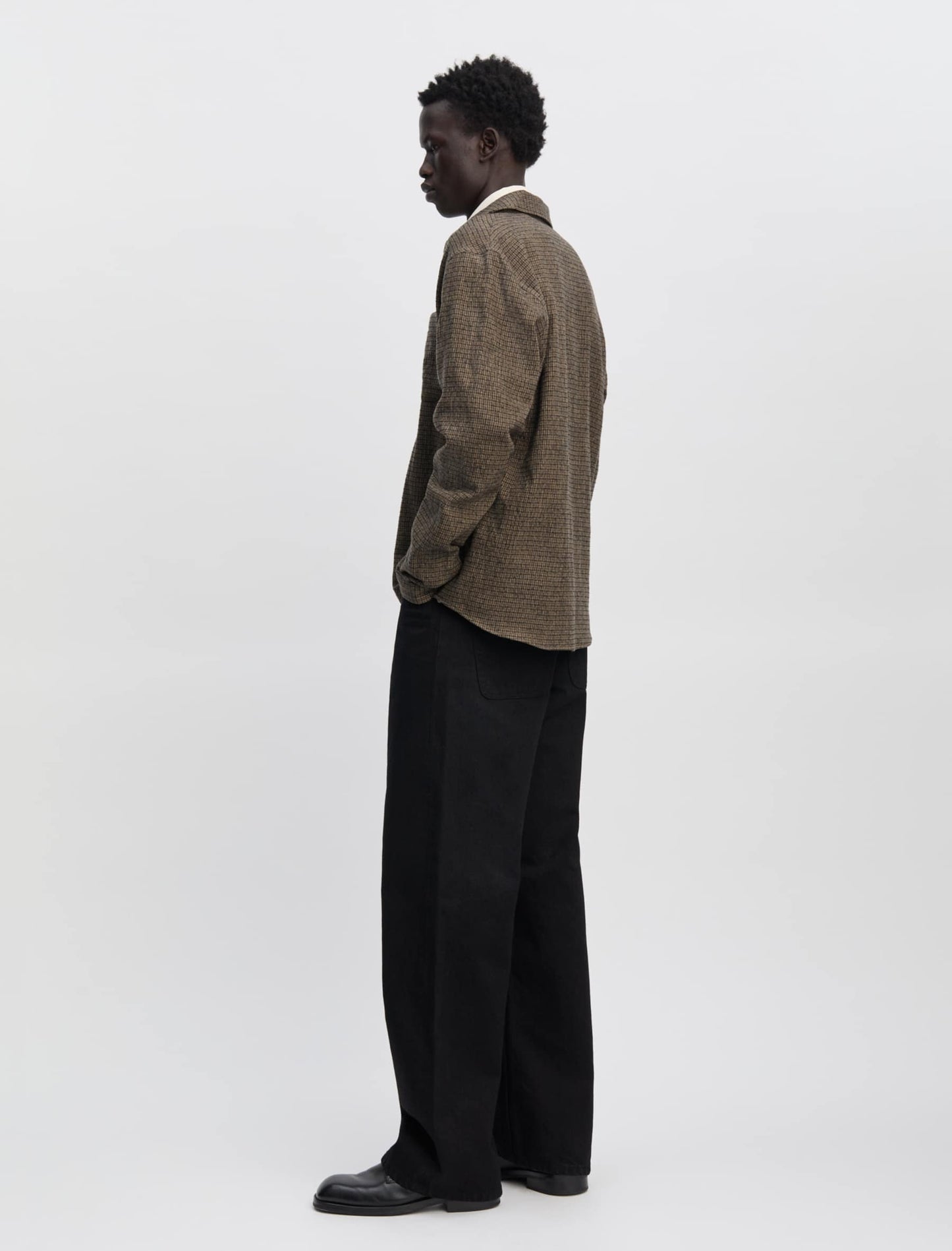 ANOTHER Overshirt 1.0 JPN Tweed Check