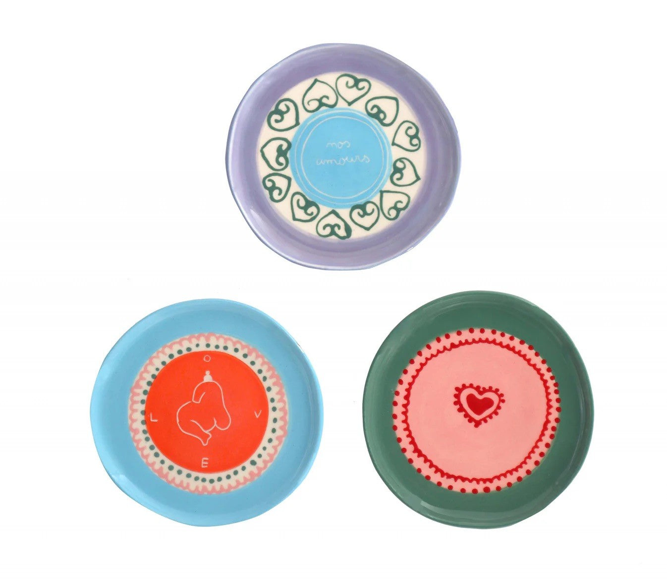 Jewellery plate - Nos amours