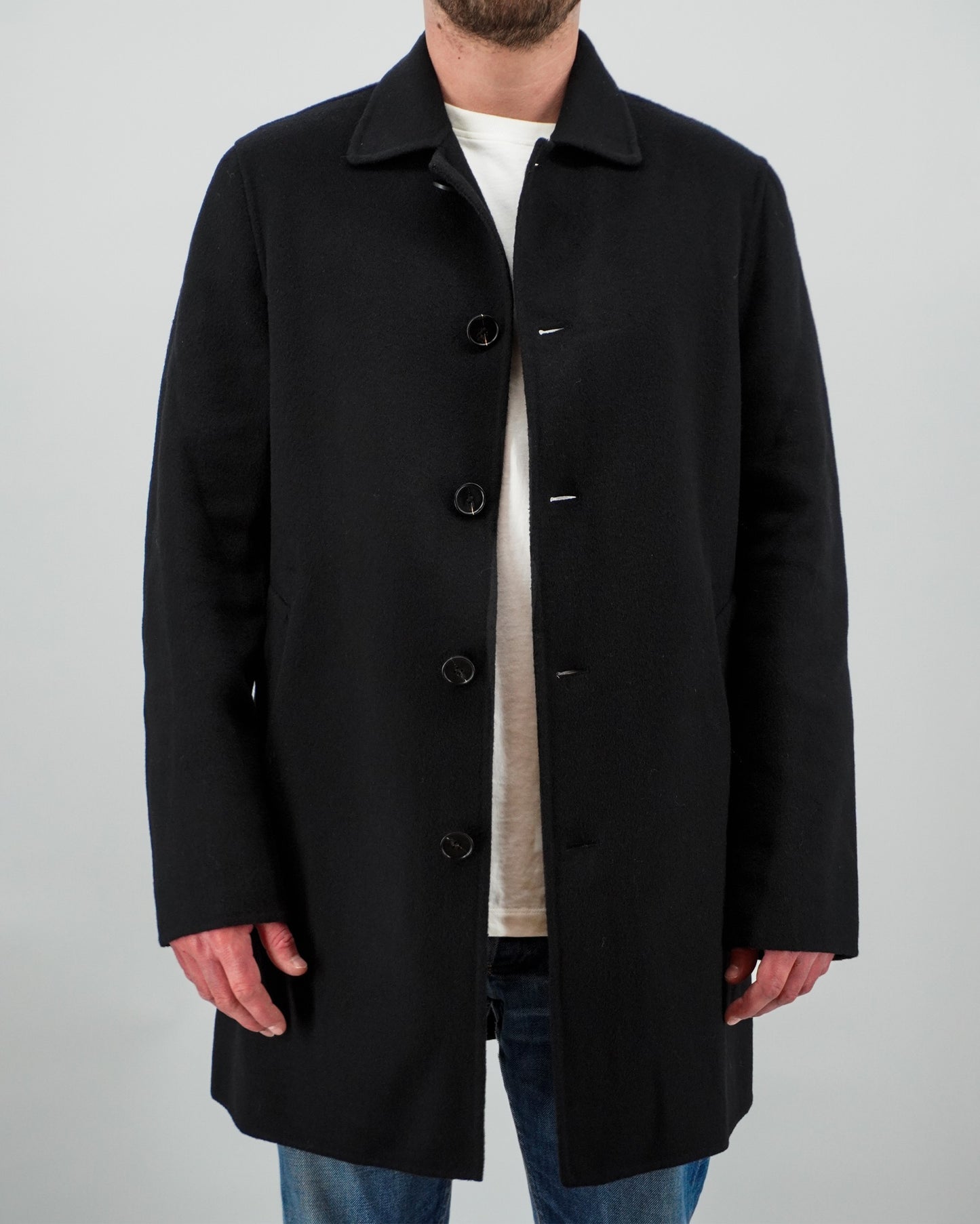Alfredo db Manteau Long - Black