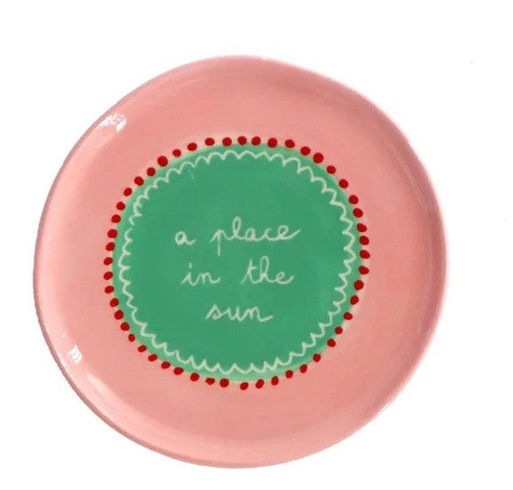 Jewellery plate - A place in the sun