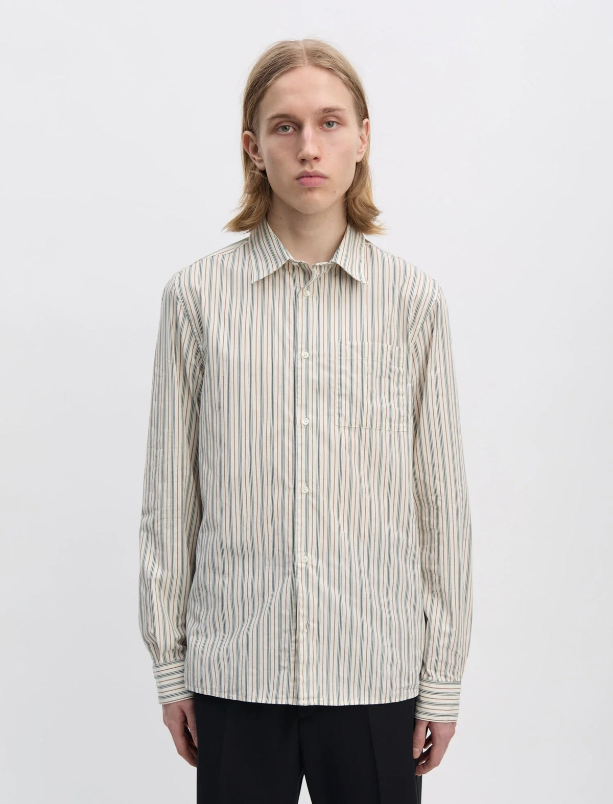 Shirt 3.0 - Small Green Stripe