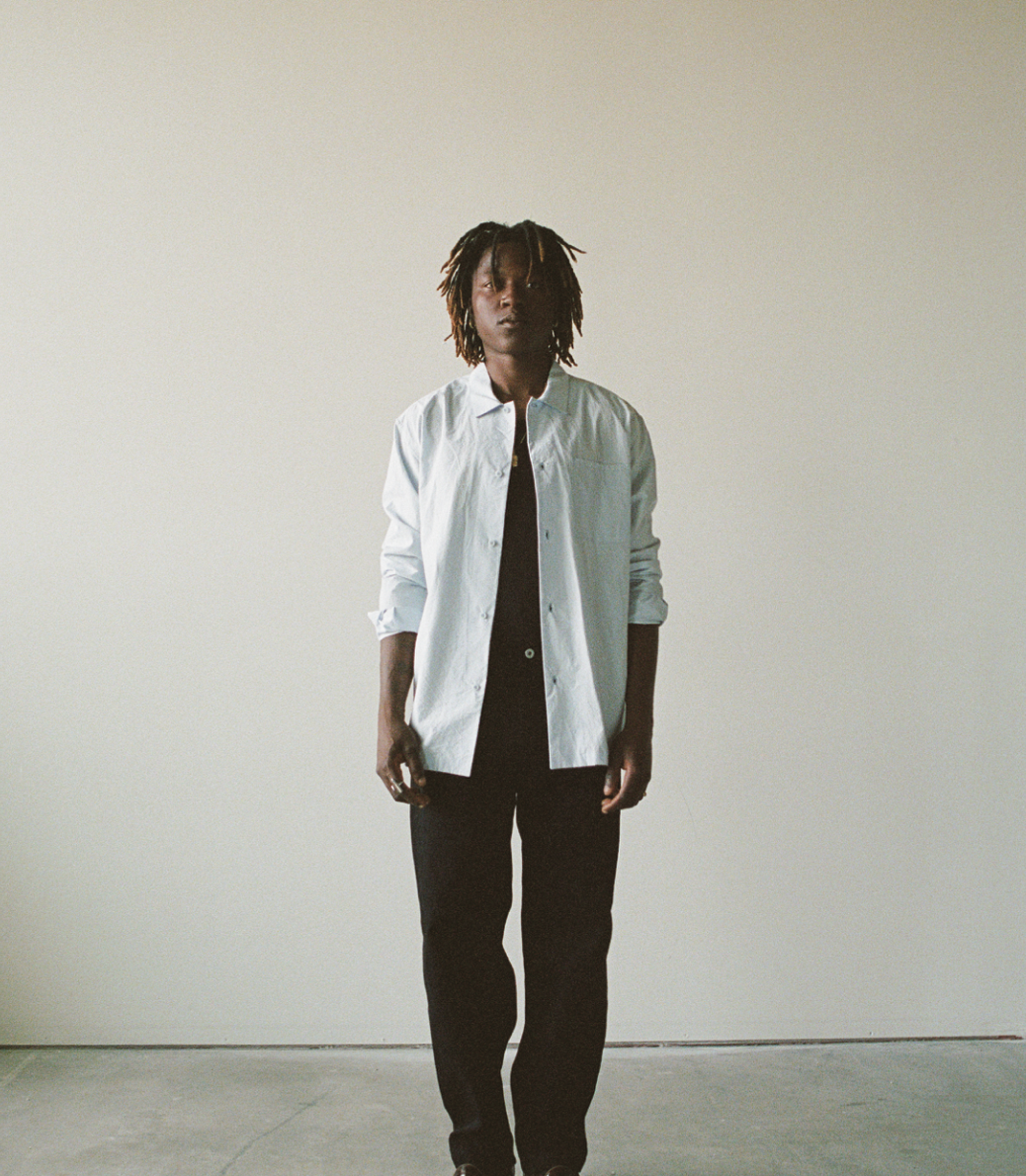 Typewriter Shirt - Sky Blue