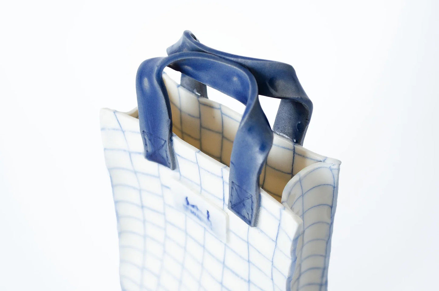 Nerikomi Handbag - Shaped Vase