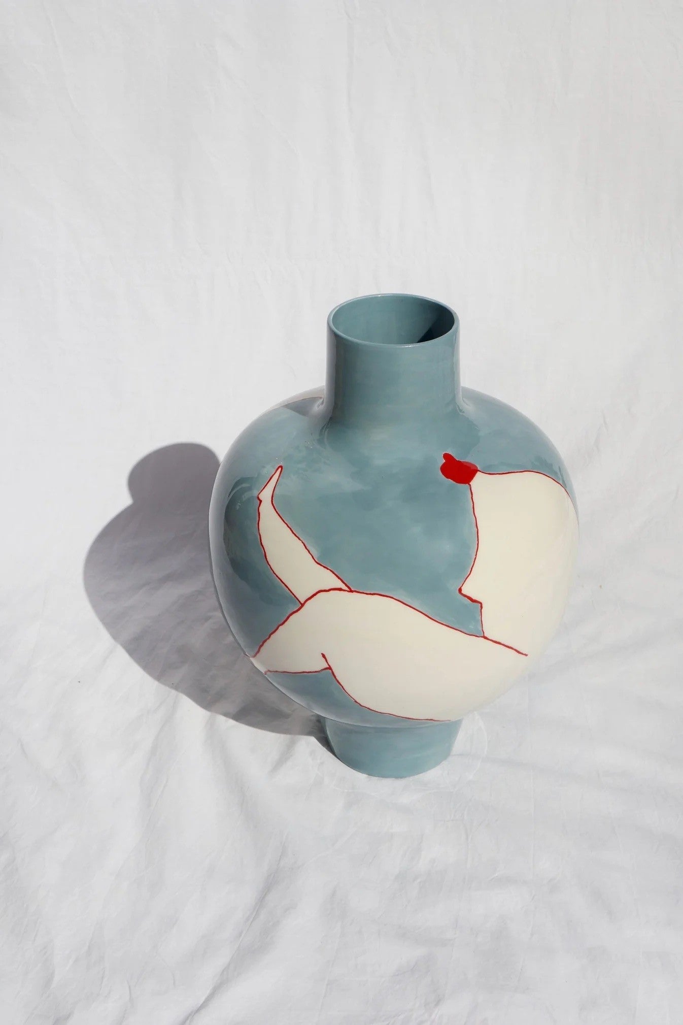 Queen Blue Vase