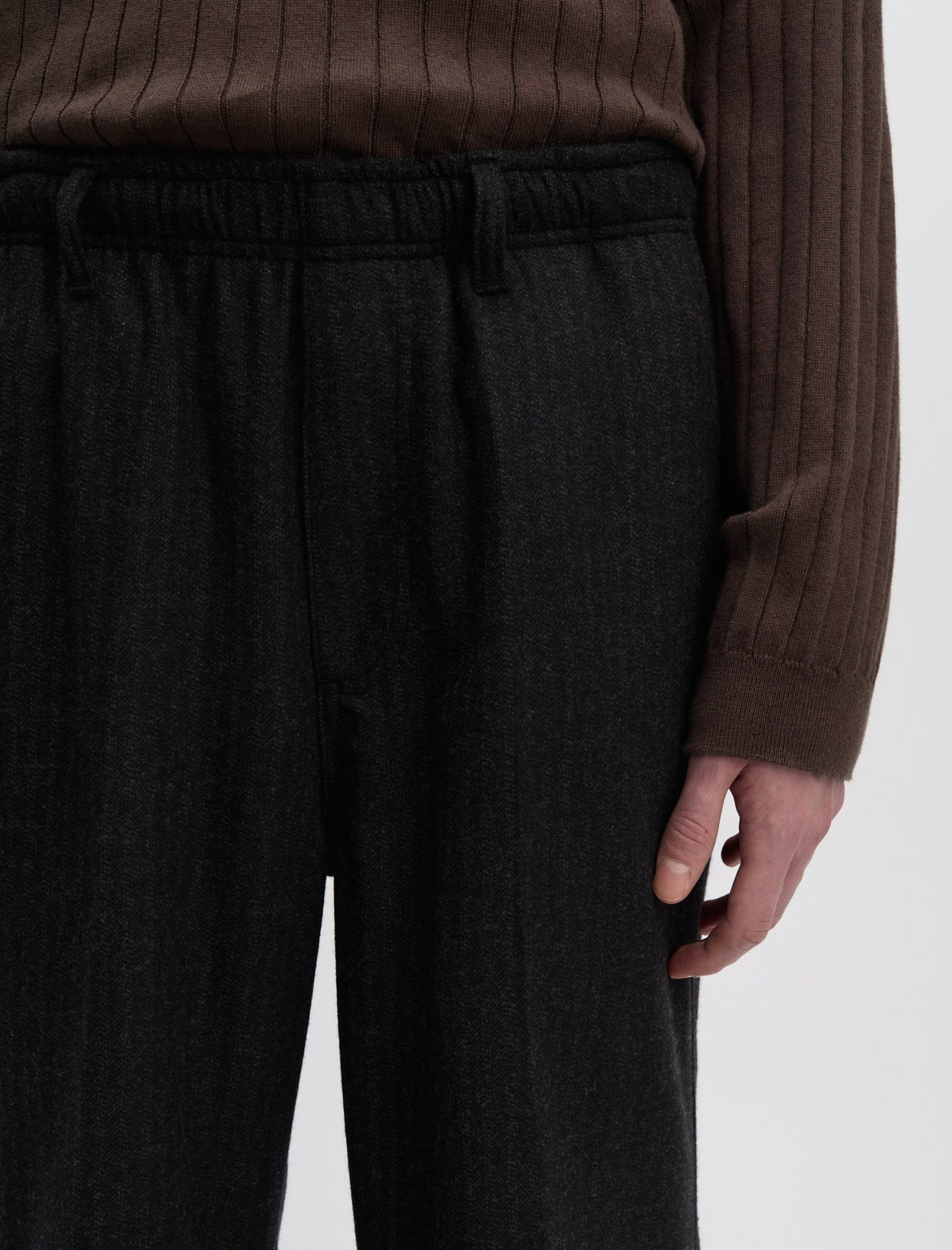 ANOTHER Pants 6.0 Black Pinstripe