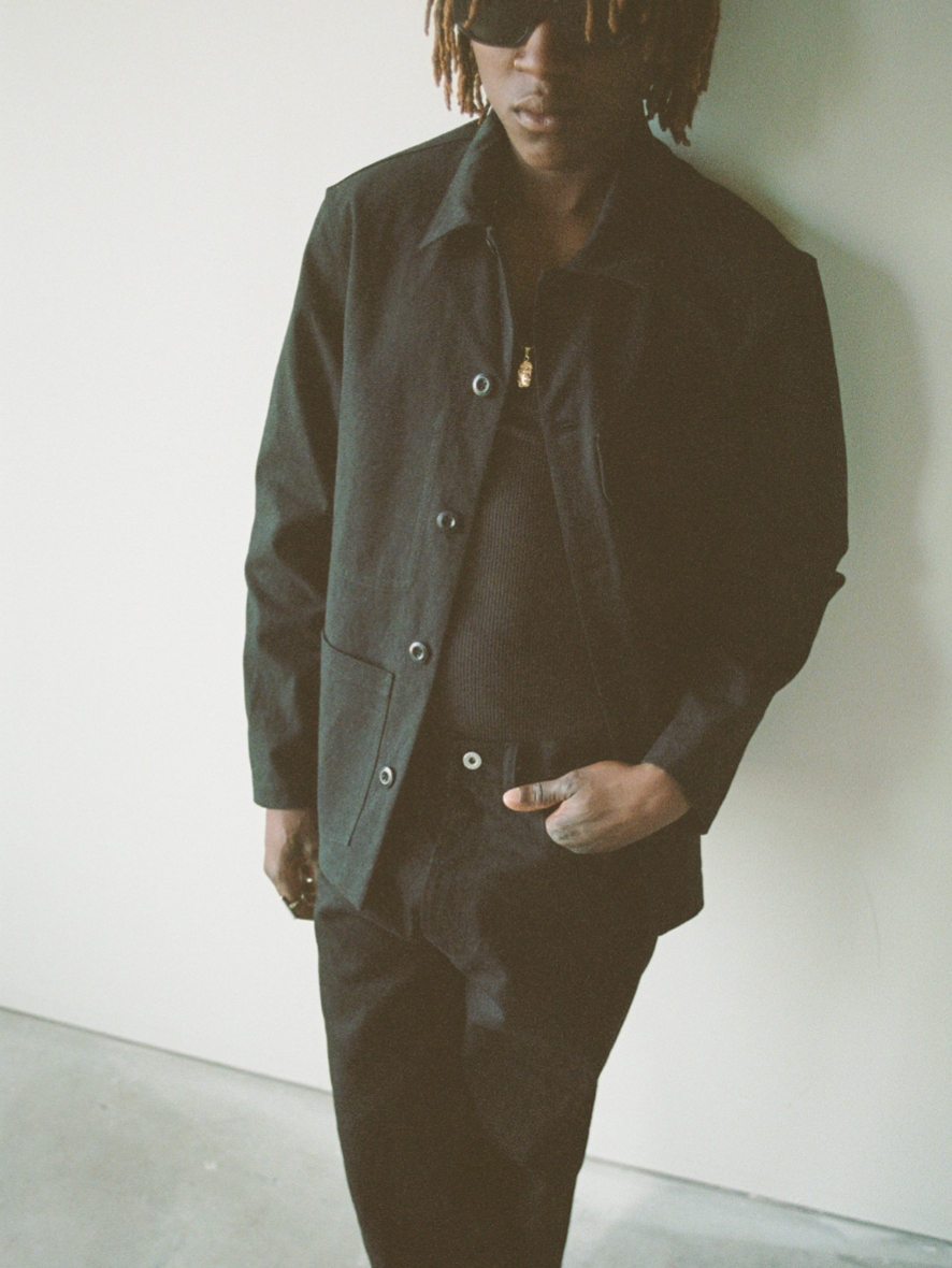 Chore Coat - Washed Black