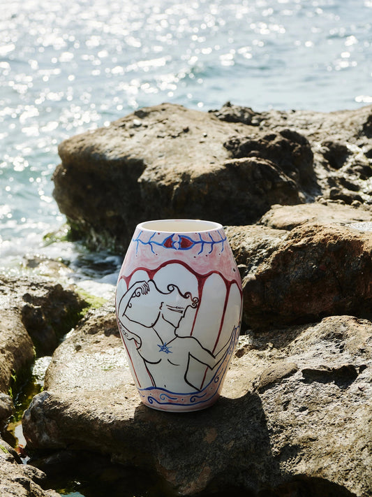 Ceramic Vase XL - The birth of Venus