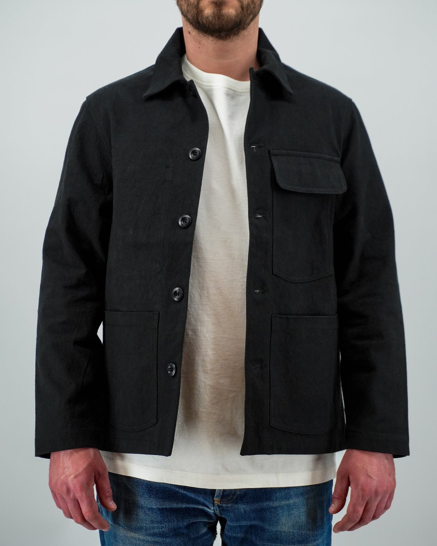 Chore Coat - Washed Black