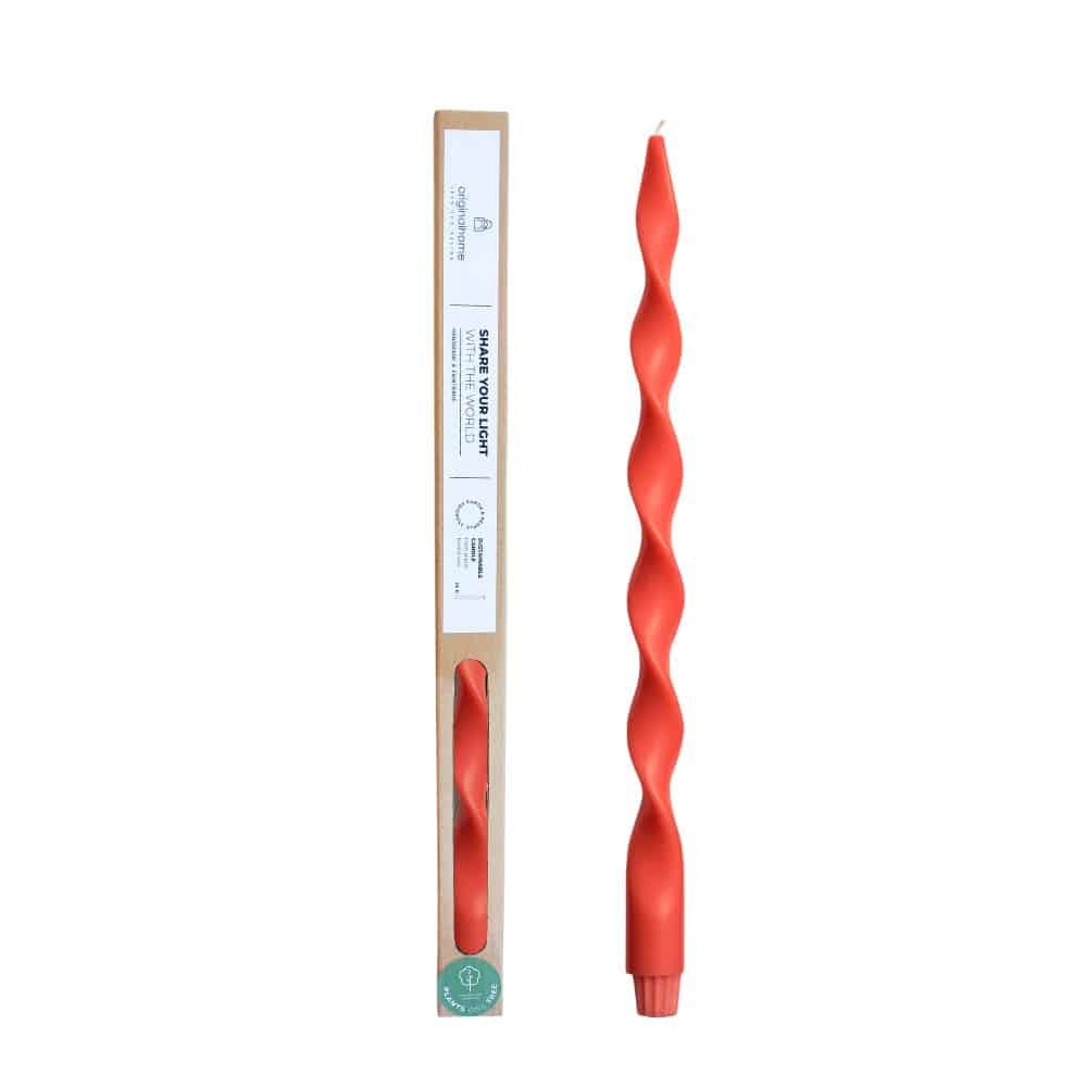 Big Lazy Spiral Candle