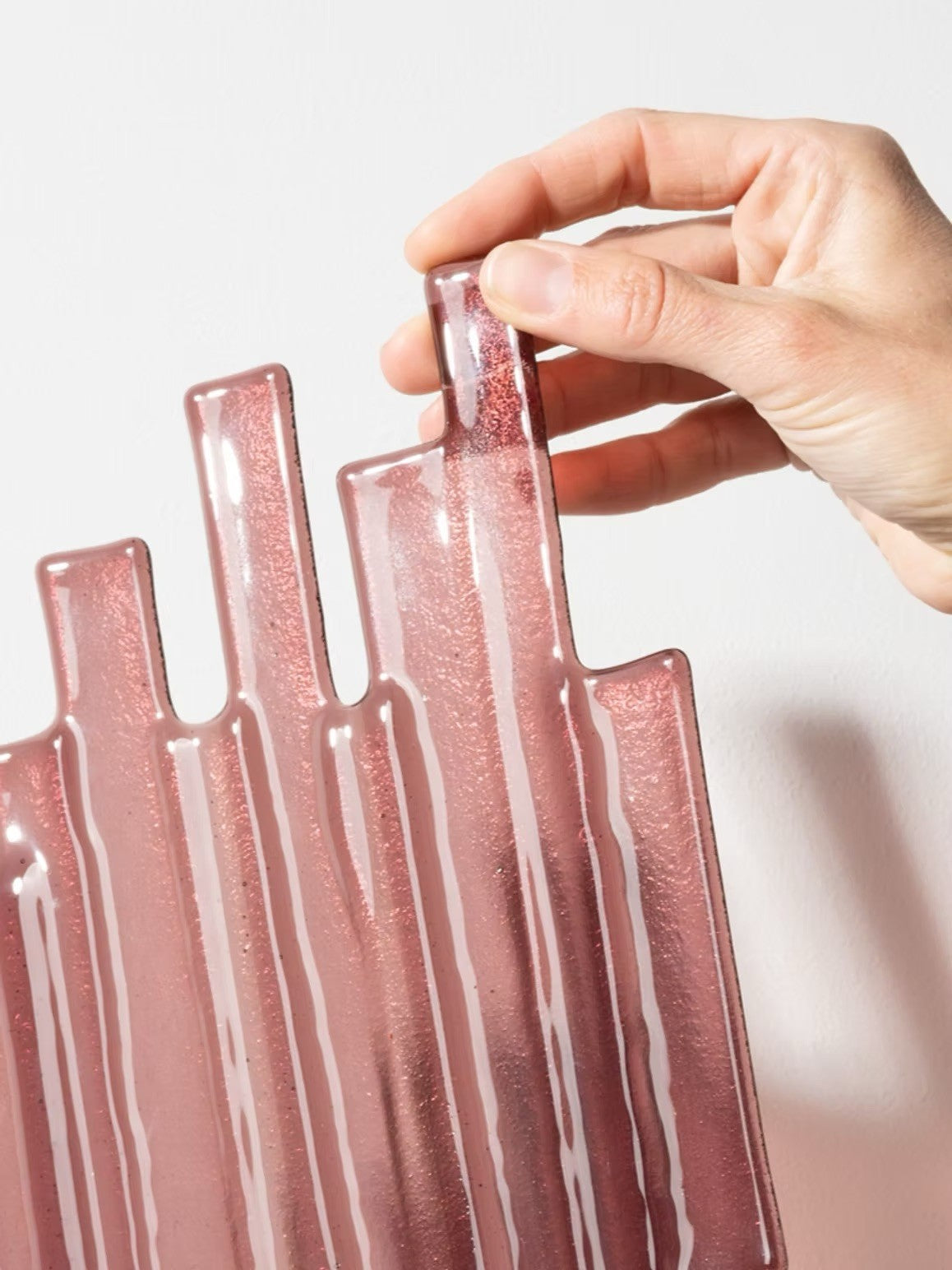 Glass Ensemble - Plum
