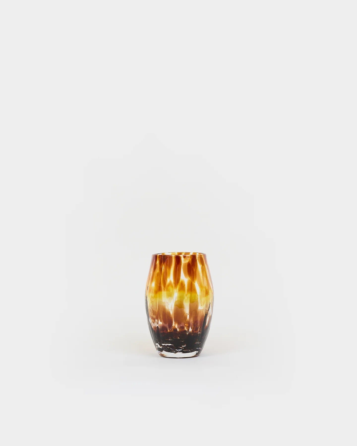 Verre tulipe pigmenté couleurs d'hiver