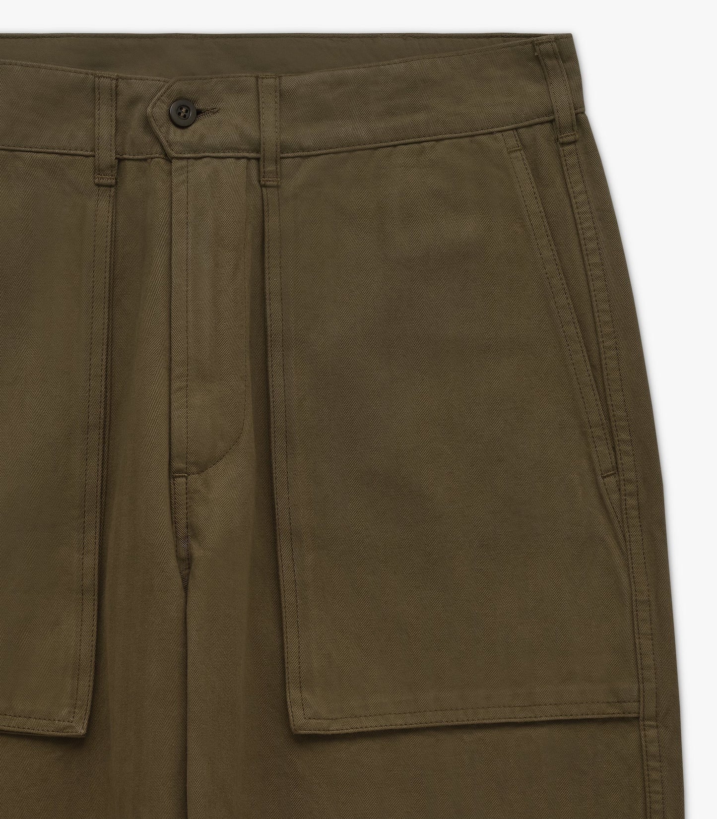 Camp HBT Pant - Military Olive