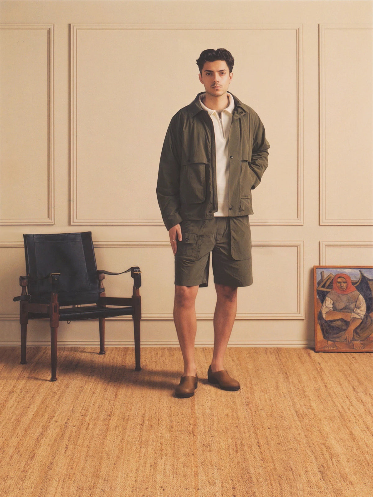 Scout Nylon Coat - Olive