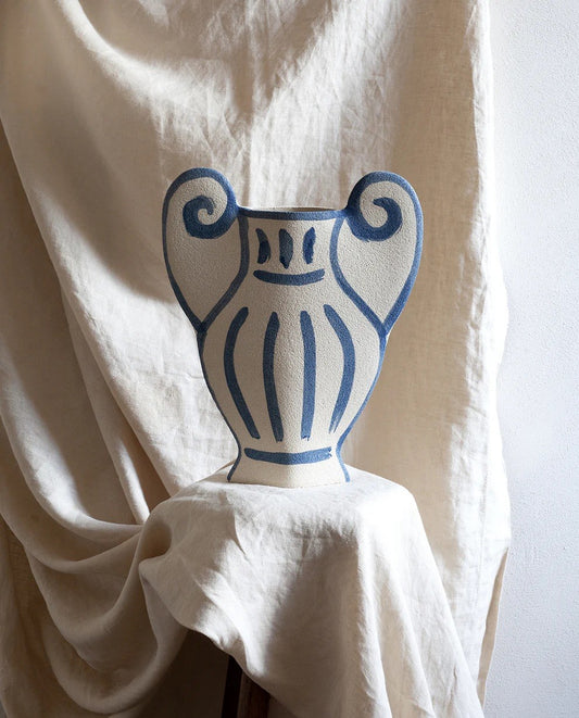 Krater N°1 Vase - Blue