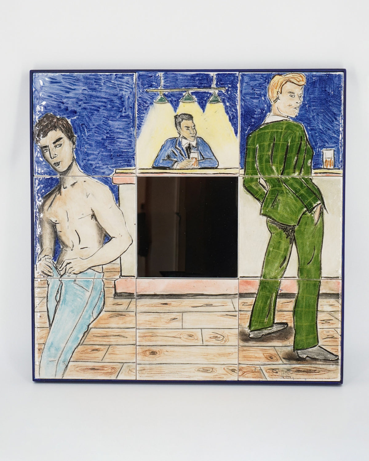 Square Mirror - At the bar