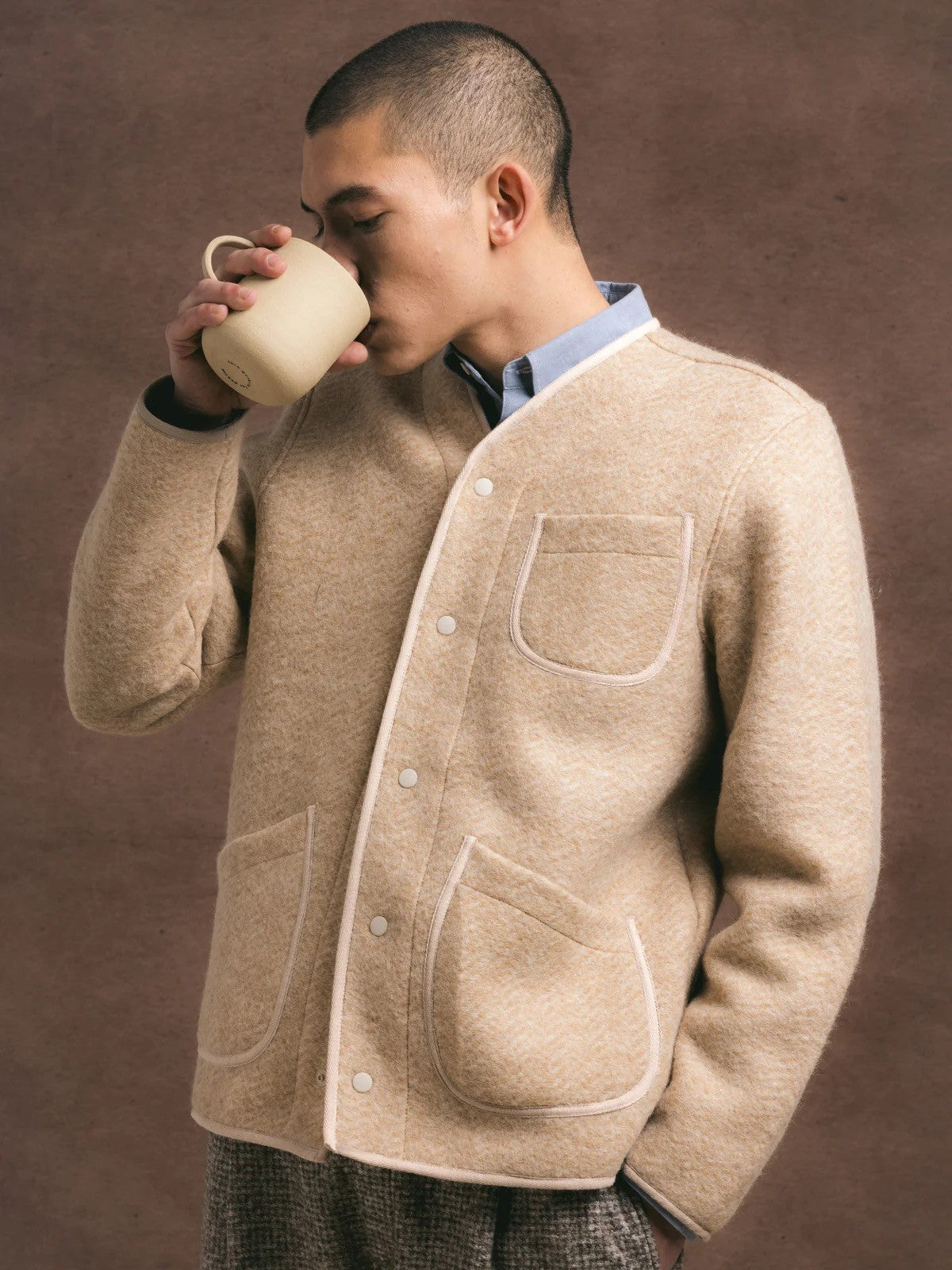 Neist Cardigan - Oat