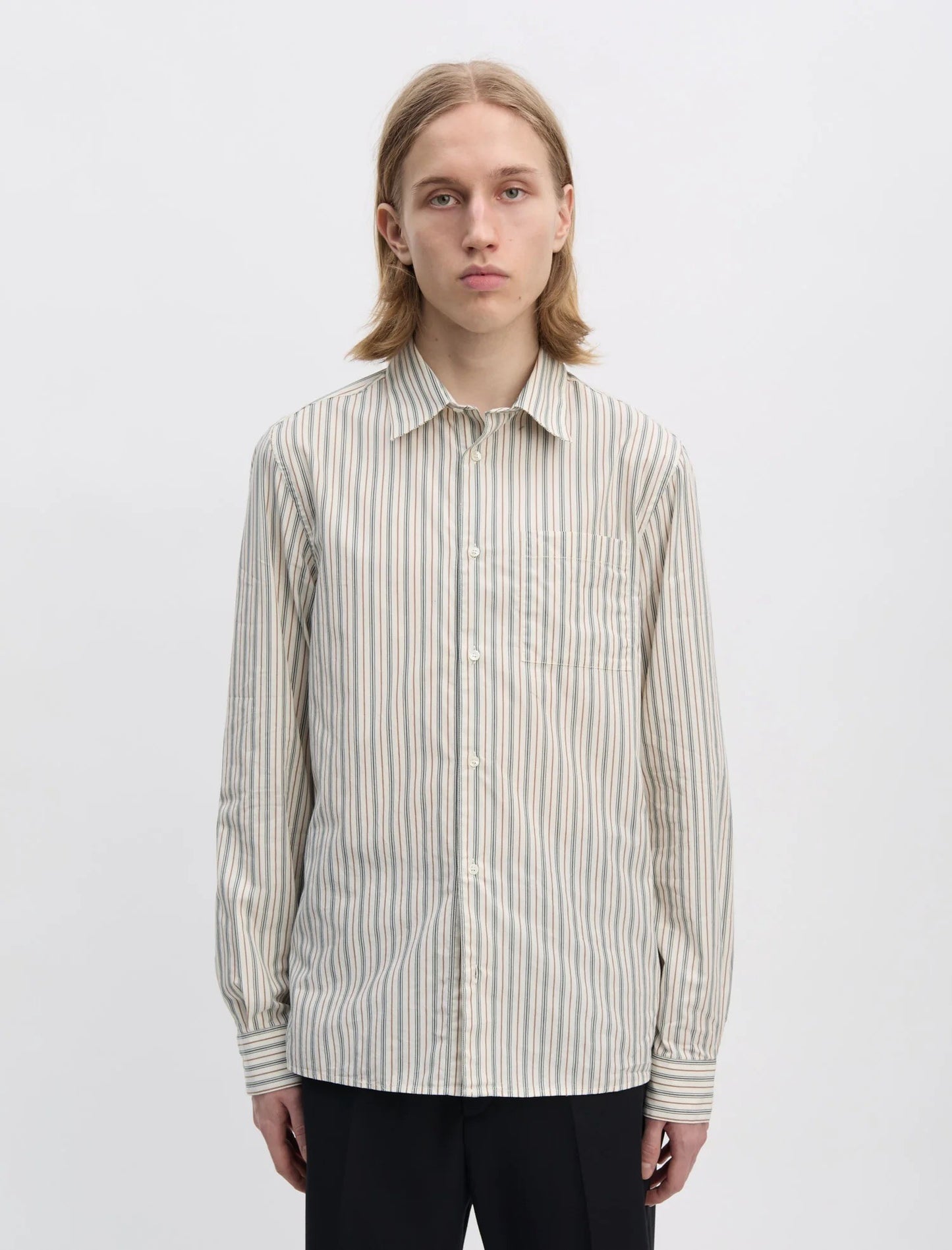 Shirt 3.0 - Small Green Stripe