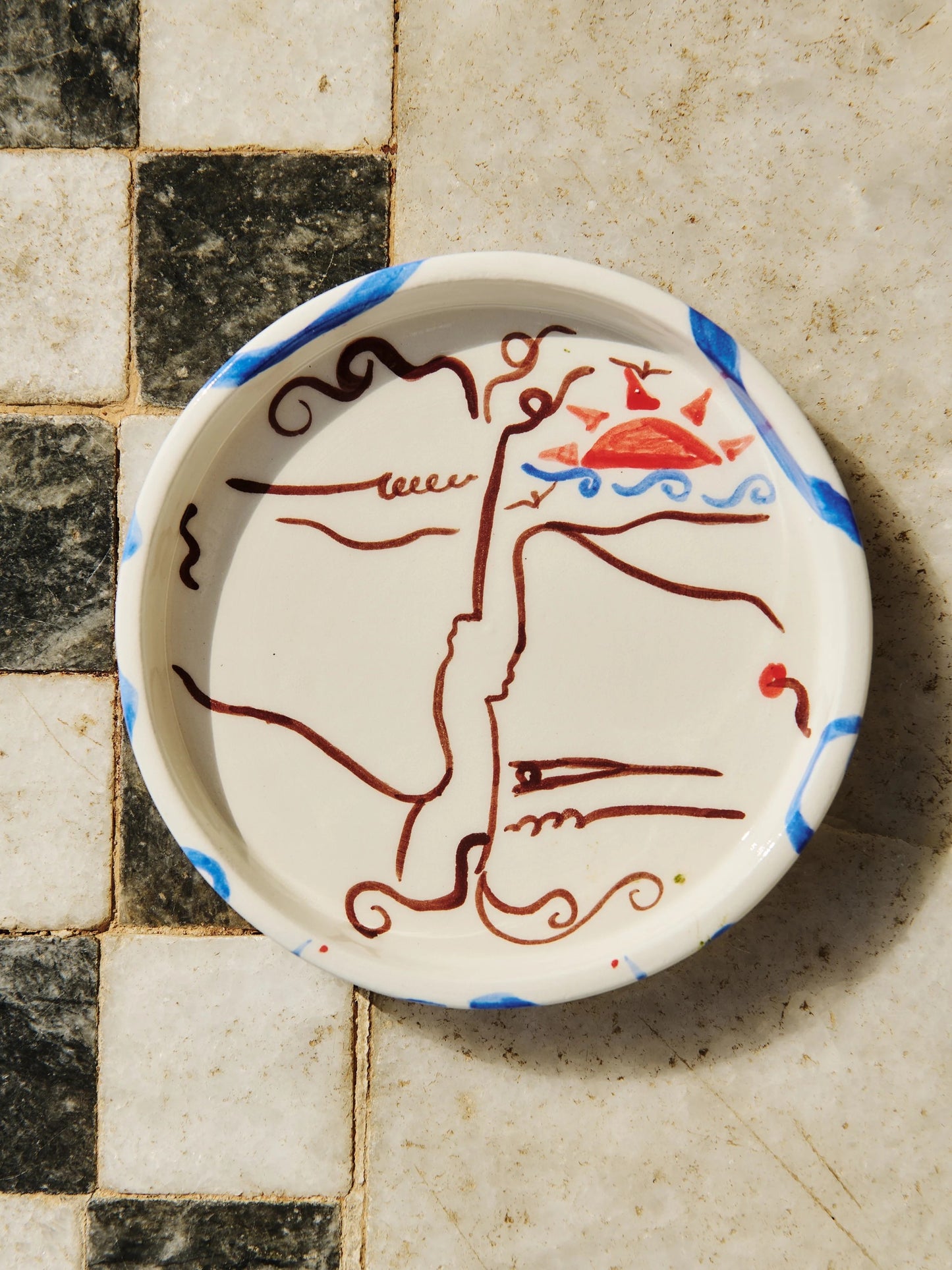 Small Ceramic Platter - 2