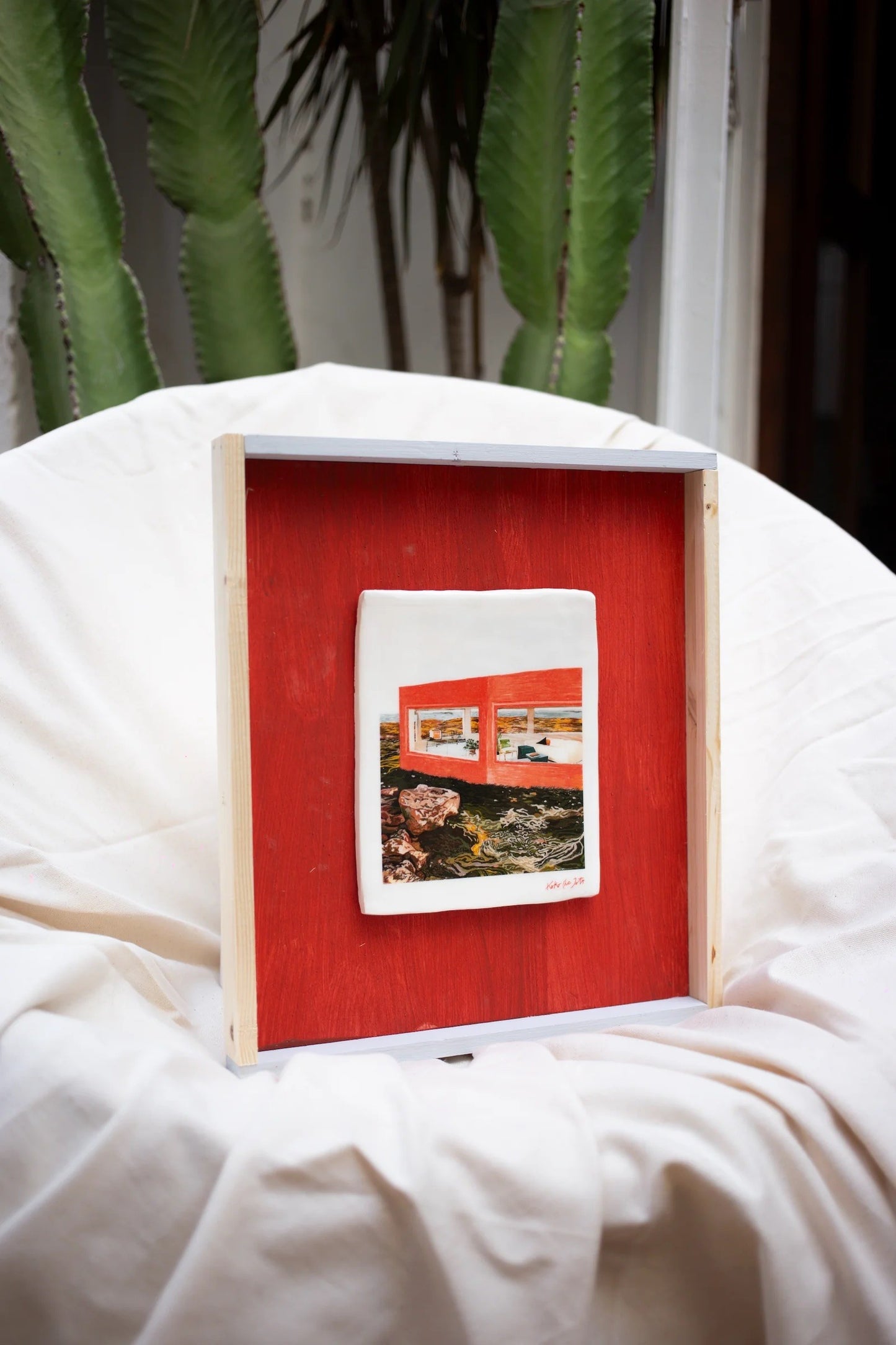 Minor Ceramic Painting - Lydia's House