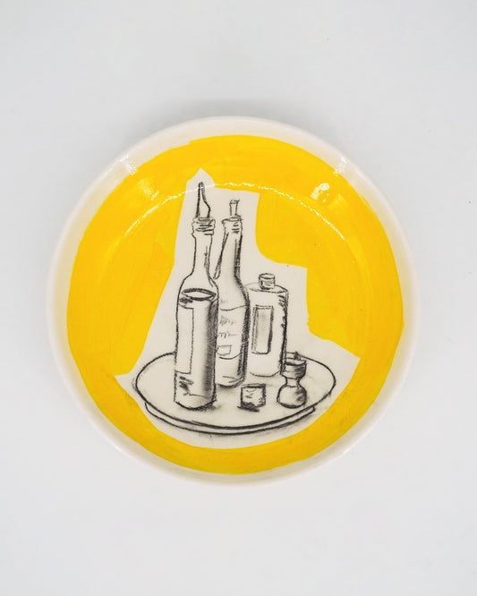 Soup plate - Yellow