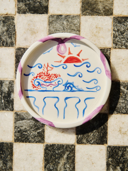 Small Ceramic Platter - 3