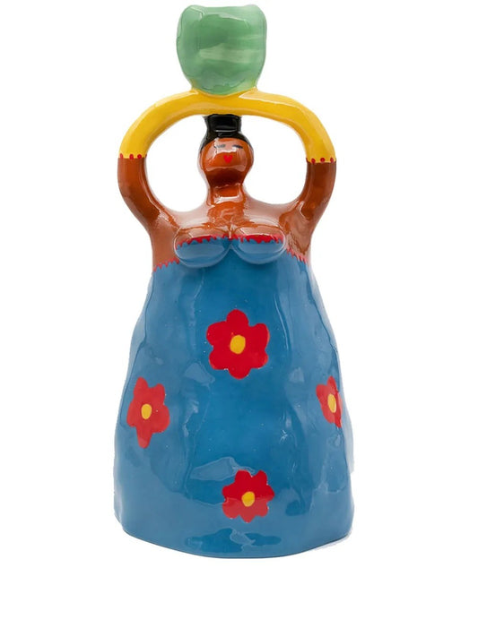 Nina Blue Candleholder