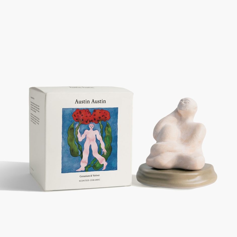 Scented Ceramic - Geranium & Vetiver