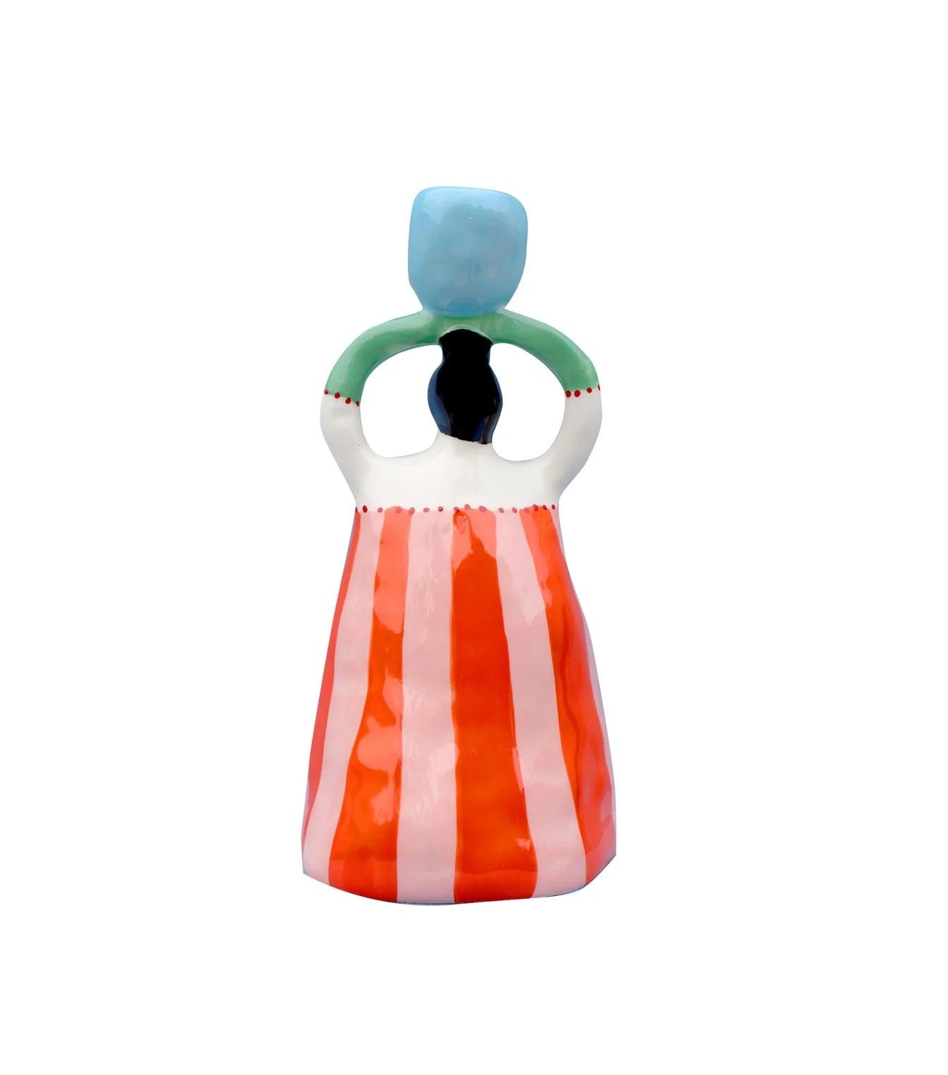 Claudia Orange Candleholder