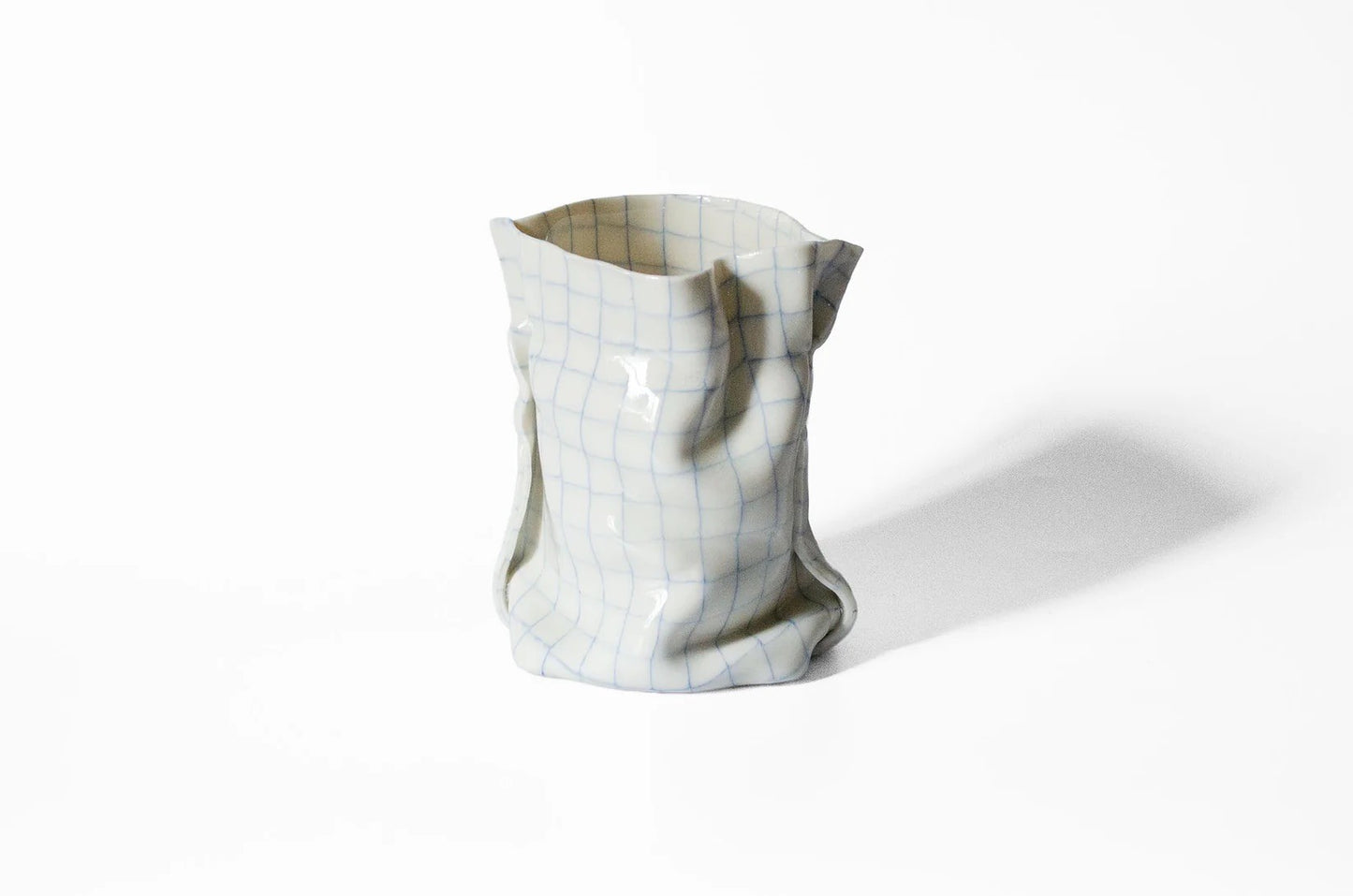 Tall Nerikomi Bag Vase