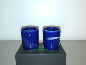 2 Small cups in a gift set - Bleu nuit