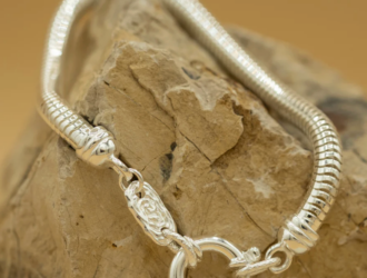Boa Bracelet - Silver