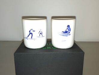 2 Small cups in a gift set - Ski
