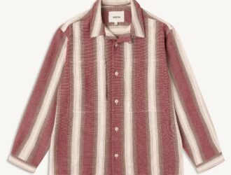Durno Overshirt Red Brown