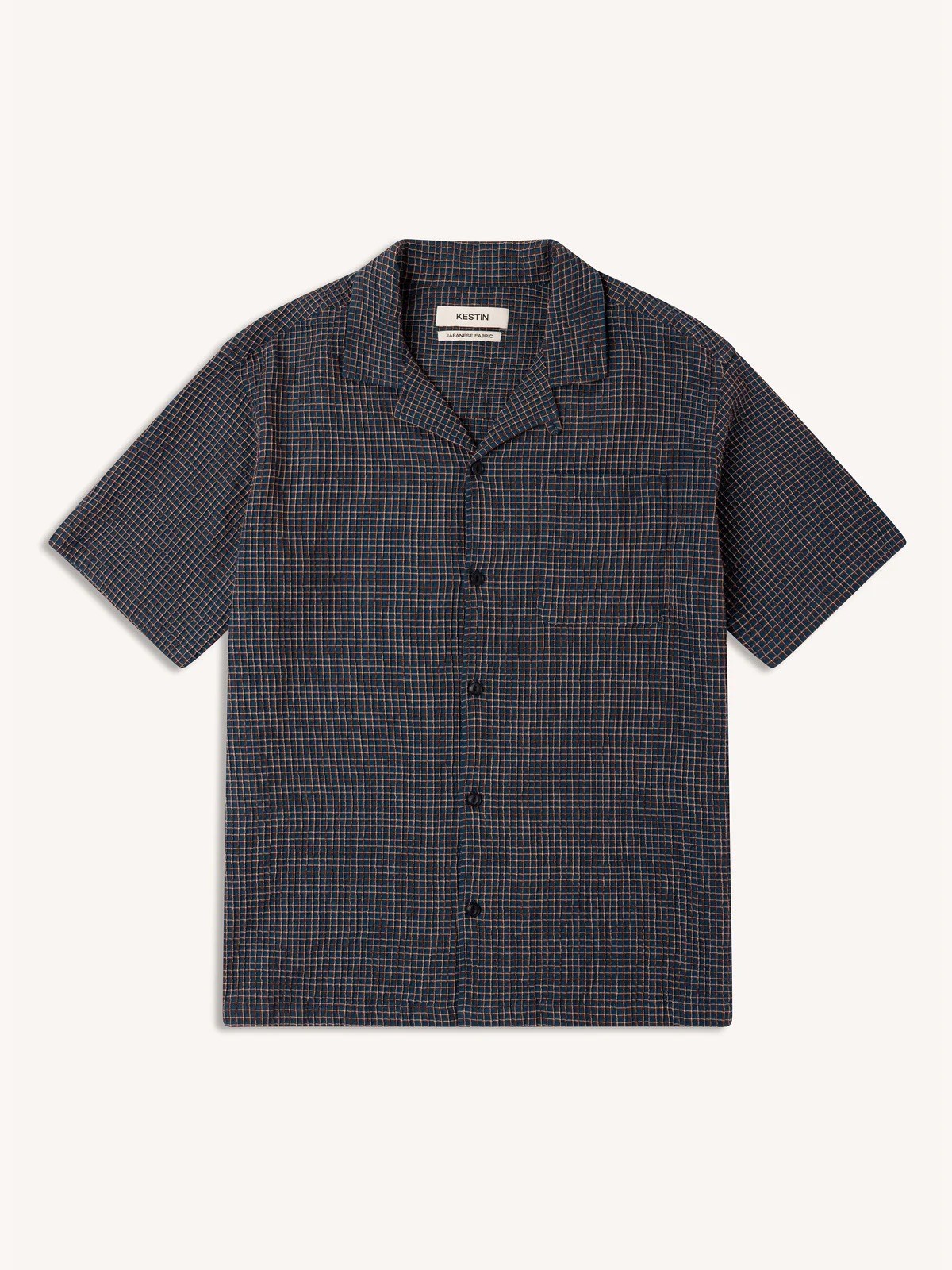 Crammond Shirt Navy Check