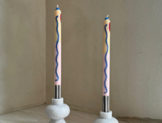 Dinner candles - Majorelle