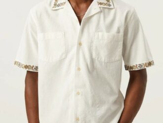 Harmony Embroidered Short Sleeves