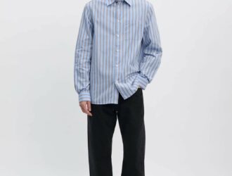 Shirt 3.0 Blue Brown Stripe